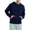 imageChampion Mens Pullover Fleece Hoodie Standard Fit Midweight C Logo Available in Regular and Big amp TallNavy  C Logo