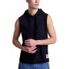 imageChampion Mens Sleeveless TShirt Hoodie Standard Fit LightweightDeep Navy  C Logo