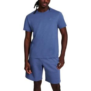 imageChampion Mens Classic Short Sleeve TShirt Standard Fit Midweight 100 Cotton Available in Regular and Big amp TallCoastal Fjord