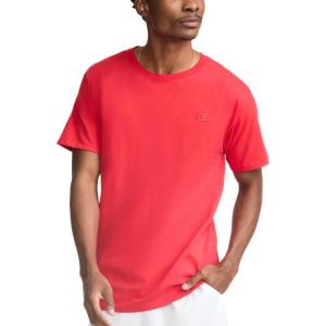 imageChampion Mens Classic Short Sleeve TShirt Standard Fit Midweight 100 Cotton Available in Regular and Big amp TallScarlet