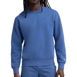 imageChampion Mens Mens Crewneck Fleece Sweatshirt Standard Fit Midweight C Logo Available in Regular and Big amp TallCoastal Fjord  C Logo
