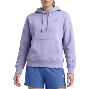imageChampion Womens Pullover Fleece Hoodie Loose Fit Midweight C Logo Available in Regular and PlusDaybreak  C Logo
