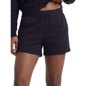 imageChampion Womens Shorts Jersey Shorts Soft Lightweight Comfortable Shorts for Women 5 Plus Size AvailableBlack