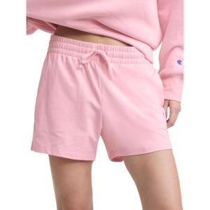imageChampion Womens Shorts Jersey Shorts Soft Lightweight Comfortable Shorts for Women 5 Plus Size AvailableRose Shadow