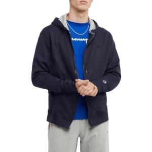 imageChampion mens Zipup Hoodie Comfortable Zipup Hoodie Sweatshirt for Men Reg Or Big amp TallNavy C Logo