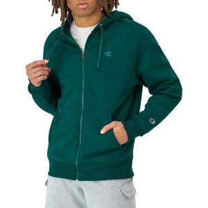 imageChampion mens Zipup Hoodie Comfortable Zipup Hoodie Sweatshirt for Men Reg Or Big amp TallNight Garden C Logo