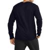 imageChampion Mens Classic Long Sleeve TShirt Standard Fit Script amp C Logo Available in Regular and Big amp TallBlack