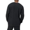 imageChampion Mens Classic Long Sleeve TShirt Standard Fit Script amp C Logo Available in Regular and Big amp TallBlack