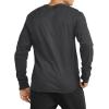 imageChampion Mens Classic Long Sleeve TShirt Standard Fit Script amp C Logo Available in Regular and Big amp TallGranite Heather