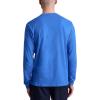 imageChampion Mens Classic Long Sleeve TShirt Standard Fit Script amp C Logo Available in Regular and Big amp TallNebulas Blue