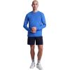imageChampion Mens Classic Long Sleeve TShirt Standard Fit Script amp C Logo Available in Regular and Big amp TallNebulas Blue