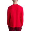 imageChampion Mens Classic Long Sleeve TShirt Standard Fit Script amp C Logo Available in Regular and Big amp TallTango Red