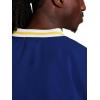 imageChampion Mens Lightweight VNeck Woven Pullover Standard Fit Script LogoBlue Depths