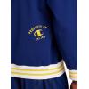 imageChampion Mens Lightweight VNeck Woven Pullover Standard Fit Script LogoBlue Depths