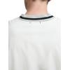 imageChampion Mens Lightweight VNeck Woven Pullover Standard Fit Script LogoUnbleached Cotton