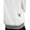 imageChampion Mens Lightweight VNeck Woven Pullover Standard Fit Script LogoUnbleached Cotton