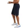 imageChampion Mens Lounge Shorts Standard Fit 9 Inch Inseam Lightweight 100 Cotton Available in Regular and Big amp TallNavy