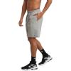 imageChampion Mens Lounge Shorts Standard Fit 9 Inch Inseam Lightweight 100 Cotton Available in Regular and Big amp TallNew Manhattan Mist Heather