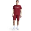 imageChampion Mens Lounge Shorts Standard Fit 9 Inch Inseam Lightweight 100 Cotton Available in Regular and Big amp TallPomegranate