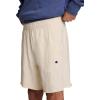 imageChampion Mens Modern Retro 100 Washed Cotton 9 Shorts Standard FitUnbleached Cotton