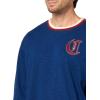 imageChampion Mens Modern Retro 100 Washed Cotton Crewneck Sweatshirt Standard FitBlue Depths
