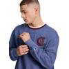 imageChampion Mens Modern Retro 100 Washed Cotton Crewneck Sweatshirt Standard FitCoastal Fjord