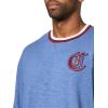 imageChampion Mens Modern Retro 100 Washed Cotton Crewneck Sweatshirt Standard FitCoastal Fjord