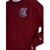imageChampion Mens Modern Retro 100 Washed Cotton Crewneck Sweatshirt Standard FitPomegranate