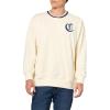 imageChampion Mens Modern Retro 100 Washed Cotton Crewneck Sweatshirt Standard FitUnbleached Cotton