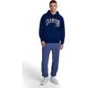 imageChampion Mens Modern Retro 100 Washed Cotton Pullover Hoodie Standard FitBlue Depths