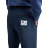 imageChampion Mens OpenBottom Lounge Pants Standard Fit Lightweight 100 Cotton Available in Regular and Big amp TallDeep Navy
