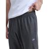 imageChampion Mens OpenBottom Lounge Pants Standard Fit Lightweight 100 Cotton Available in Regular and Big amp TallGranite Heather