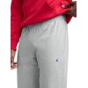 imageChampion Mens OpenBottom Lounge Pants Standard Fit Lightweight 100 Cotton Available in Regular and Big amp TallOxford Gray Heather