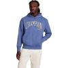 imageChampion Mens Modern Retro 100 Washed Cotton Pullover Hoodie Standard FitCoastal Fjord
