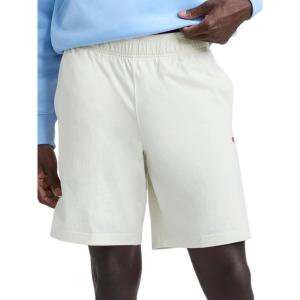imageChampion Mens Lounge Shorts Standard Fit 9 Inch Inseam Lightweight 100 Cotton Available in Regular and Big amp TallUnbleached Cotton