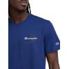 imageChampion Mens Classic Graphic Short Sleeve TShirt Standard Fit Champion Club GraphicsBlue Depths  Champion Club