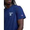 imageChampion Mens Classic Graphic Short Sleeve TShirt Standard Fit Champion Club GraphicsBlue Depths  Sunsetters