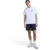 imageChampion Mens Classic Graphic Short Sleeve TShirt Standard Fit Champion Club GraphicsBright White  Sunsetters