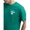 imageChampion Mens Classic Graphic Short Sleeve TShirt Standard Fit Champion Club GraphicsVerdant Green  Sunsetters