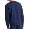 imageChampion Mens Crewneck Fleece Sweatshirt Standard Fit Midweight Script Logo Available in Regular and Big amp TallBlue Depths  Tonal Script Logo