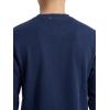 imageChampion Mens Crewneck Fleece Sweatshirt Standard Fit Midweight Script Logo Available in Regular and Big amp TallBlue Depths  Tonal Script Logo