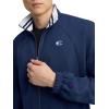 imageChampion Mens Gameday Fullzip Mock Neck Track Jacket Standard Fit Polyester BlendBlue Depths