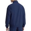 imageChampion Mens Gameday Fullzip Mock Neck Track Jacket Standard Fit Polyester BlendBlue Depths