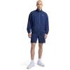 imageChampion Mens Gameday Fullzip Mock Neck Track Jacket Standard Fit Polyester BlendBlue Depths