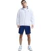 imageChampion Mens Gameday Fullzip Mock Neck Track Jacket Standard Fit Polyester BlendBright White