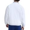 imageChampion Mens Gameday Fullzip Mock Neck Track Jacket Standard Fit Polyester BlendBright White