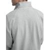 imageChampion Mens Gameday Fullzip Mock Neck Track Jacket Standard Fit Polyester BlendOxford Gray Heather