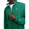 imageChampion Mens Gameday Fullzip Mock Neck Track Jacket Standard Fit Polyester BlendVerdant Green