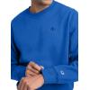 imageChampion Mens Mens Crewneck Fleece Sweatshirt Standard Fit Midweight C Logo Available in Regular and Big amp TallNebulas Blue  C Logo