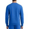 imageChampion Mens Mens Crewneck Fleece Sweatshirt Standard Fit Midweight C Logo Available in Regular and Big amp TallNebulas Blue  C Logo